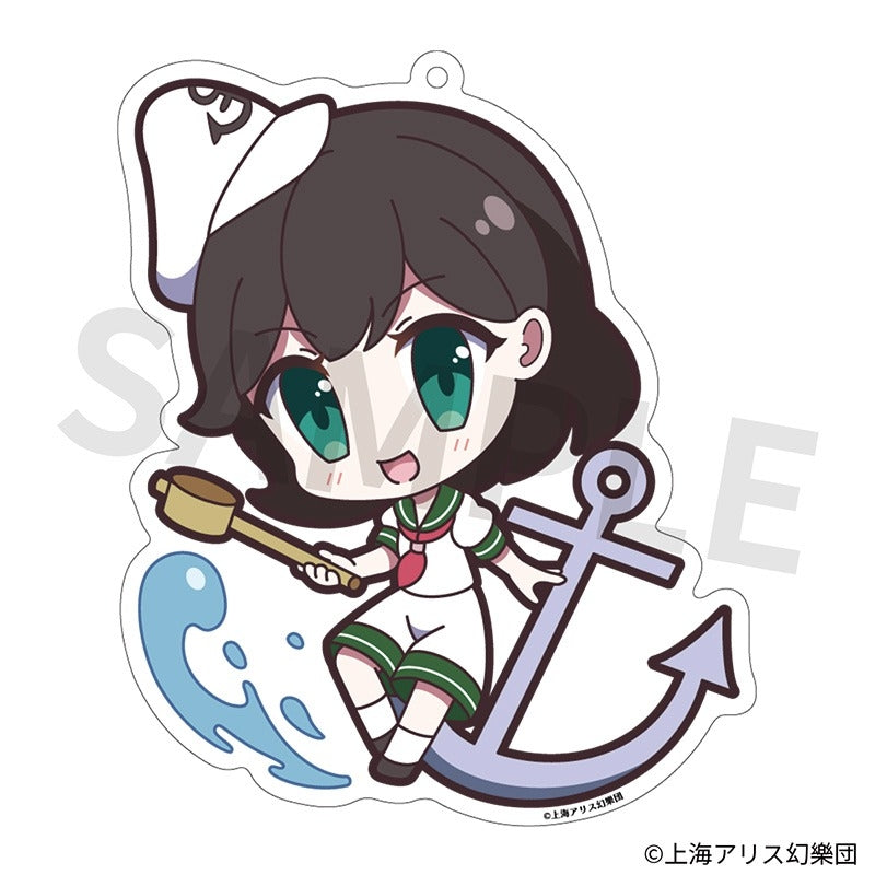 (Goods - Key Chain) Touhou Project Acrylic Key Chain Yurutto Touhou 168 Minamitsu Murasa