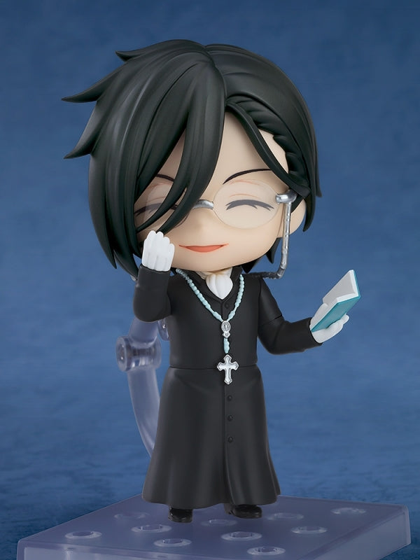 (Action Figure) Black Butler: Public School Arc Nendoroid Sebastian Michaelis Sapphire Owl Ver.