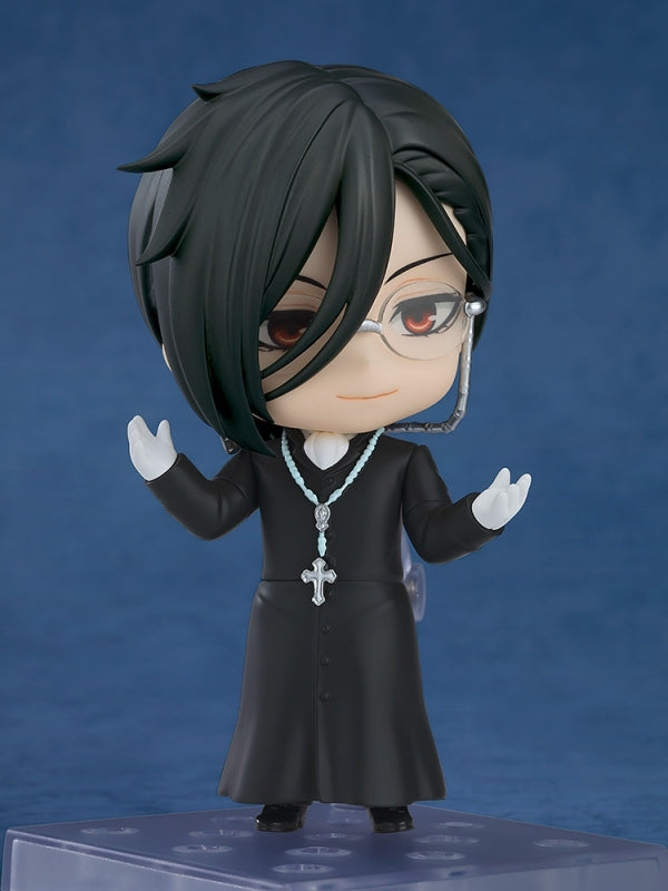 (Action Figure) Black Butler: Public School Arc Nendoroid Sebastian Michaelis Sapphire Owl Ver.