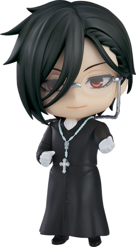 (Action Figure) Black Butler: Public School Arc Nendoroid Sebastian Michaelis Sapphire Owl Ver.