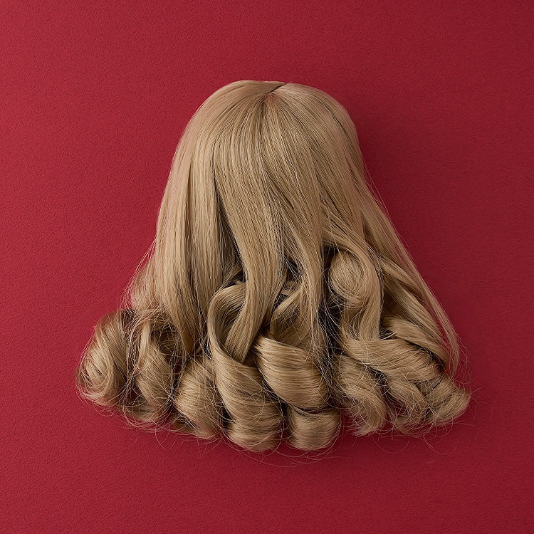 (Figure - Parts) Harmonia Series Original Wig Series (One Curl/Gold)