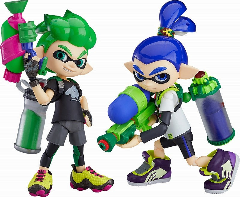 (Action Figure) Splatoon/Splatoon2 figma Splatoon Boy: DX Edition (Re-release)