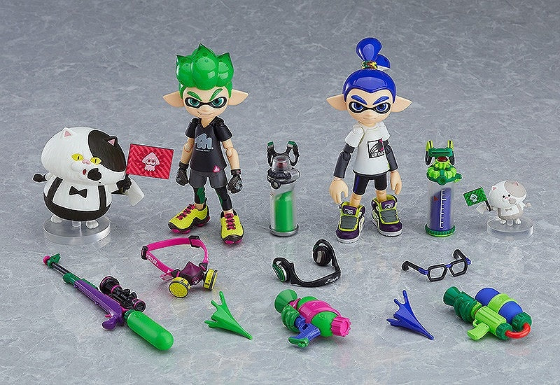 (Action Figure) Splatoon/Splatoon2 figma Splatoon Boy: DX Edition (Re-release)