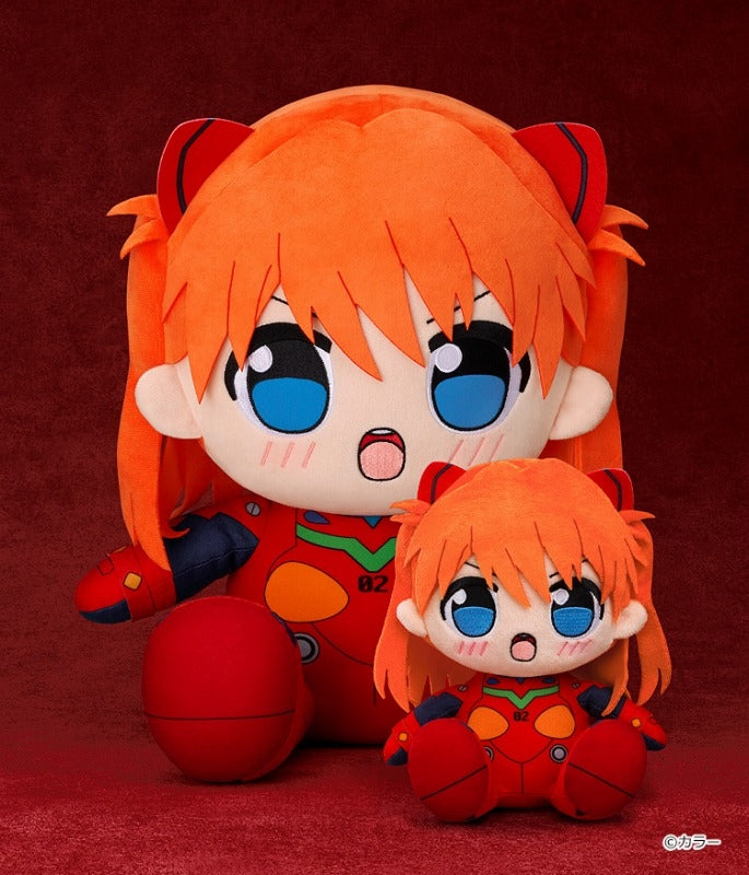 (Goods - Plush) Evangelion: 2.0 You Can (Not) Advance Kuripan Big 40cm Plushie Rei Ayanami/Asuka Shikinami Langley