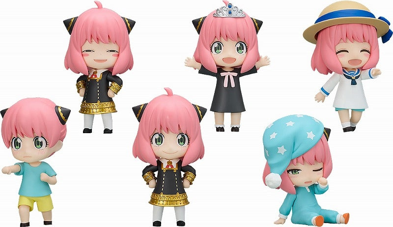 (1BOX=6)(Trading Figure) SPY x FAMILY Nendoroid Surprise Anya Collection