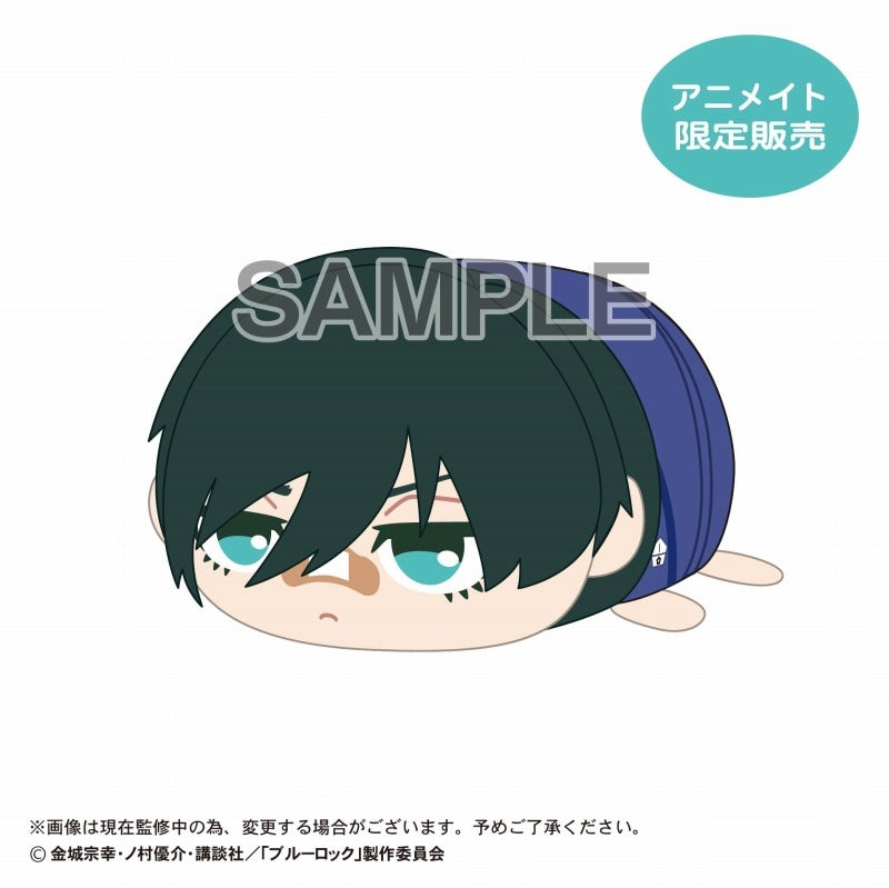 (Goods - Plush) Blue Lock PoteKoro Mascot M size 4  H: Rin Itoshi (Band-Aid Ver.) [animate Exclusive]