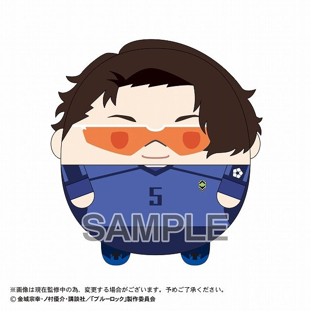 (Goods - Plush) Blue Lock Fuwakororin BIG 5 D: Kenyu Yukimiya