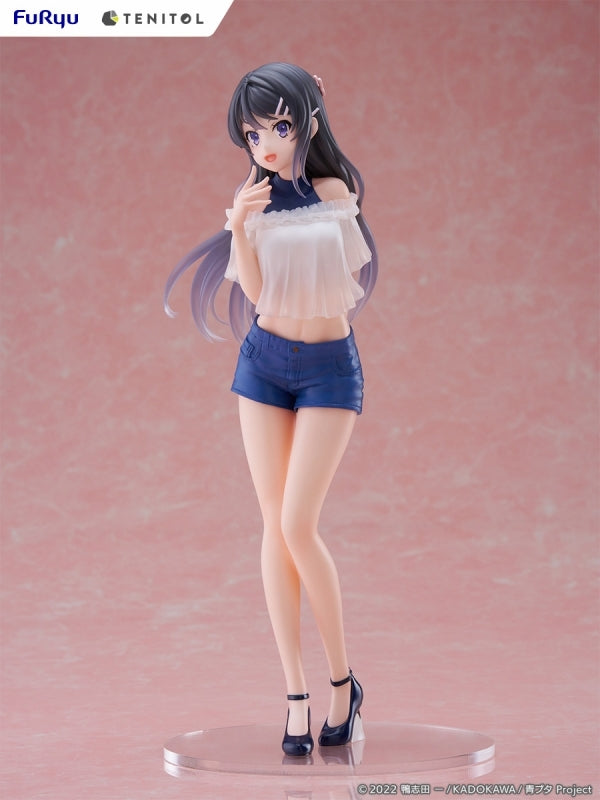 (Bishojo Figure) TENITOL TALL Seishun Buta Yarou wa Bunny Girl Senpai no Yume wo Minai - Mai Sakurajima Completed Figure