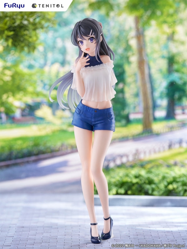 (Bishojo Figure) TENITOL TALL Seishun Buta Yarou wa Bunny Girl Senpai no Yume wo Minai - Mai Sakurajima Completed Figure