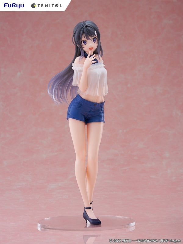 (Bishojo Figure) TENITOL TALL Seishun Buta Yarou wa Bunny Girl Senpai no Yume wo Minai - Mai Sakurajima Completed Figure