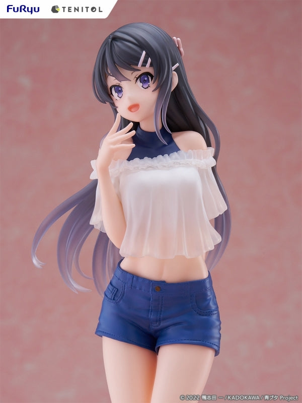 (Bishojo Figure) TENITOL TALL Seishun Buta Yarou wa Bunny Girl Senpai no Yume wo Minai - Mai Sakurajima Completed Figure