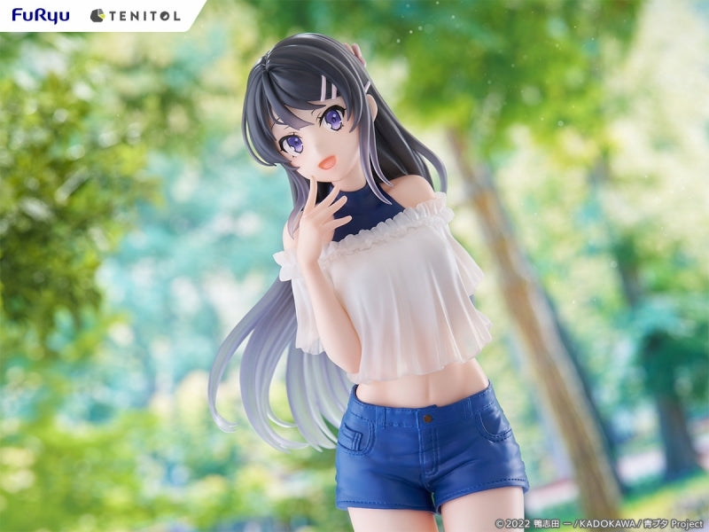 (Bishojo Figure) TENITOL TALL Seishun Buta Yarou wa Bunny Girl Senpai no Yume wo Minai - Mai Sakurajima Completed Figure