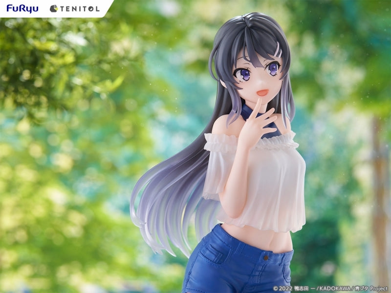 (Bishojo Figure) TENITOL TALL Seishun Buta Yarou wa Bunny Girl Senpai no Yume wo Minai - Mai Sakurajima Completed Figure