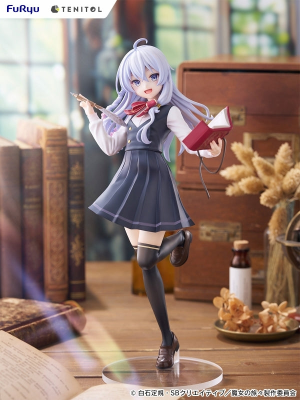 (Bishojo Figure) Wandering Witch: The Journey of Elaina TENITOL TALL Elaina School Uniform ver. Complete Figure