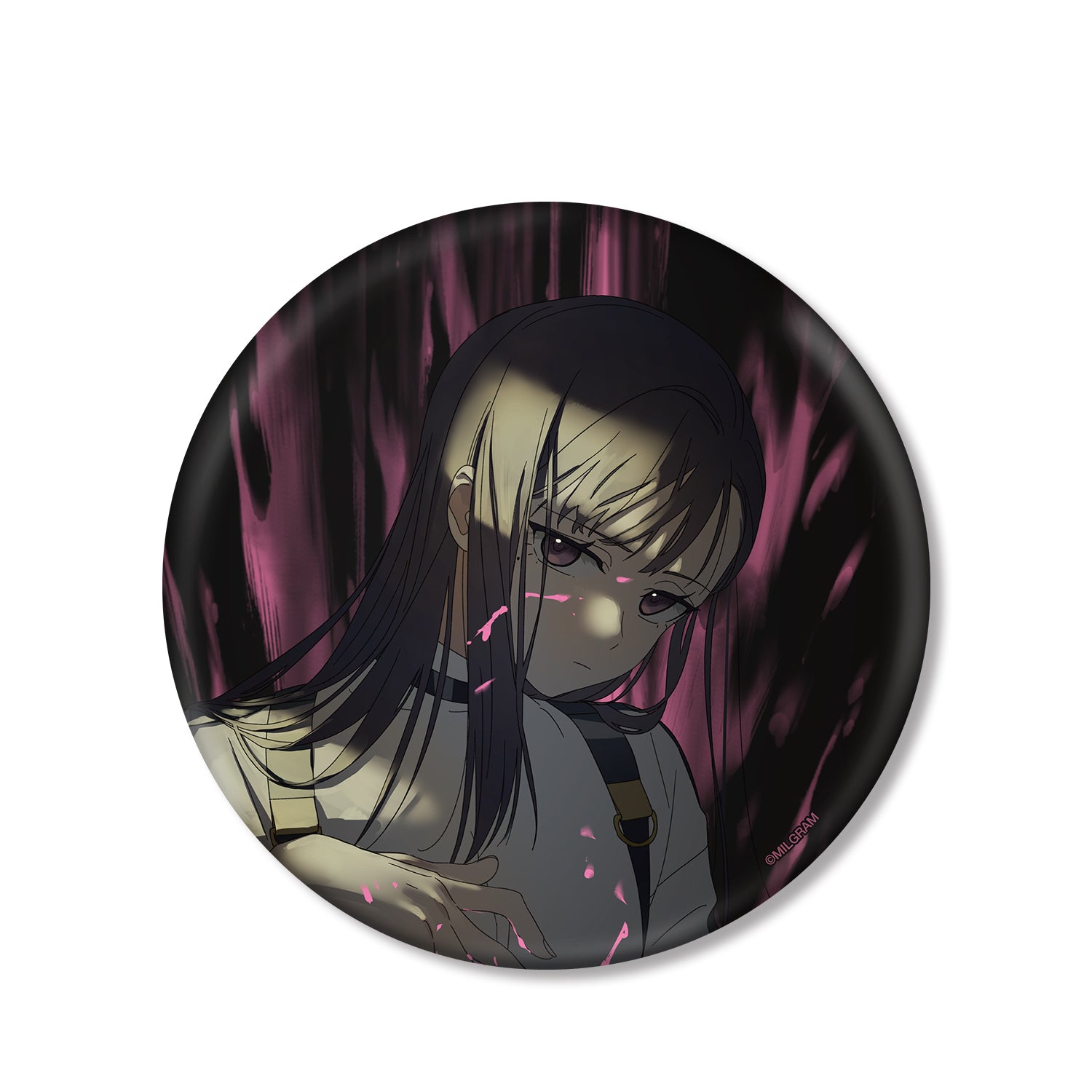 (Goods - Badge) MILGRAM Exclusive Art Yuno 2nd Anniversary Ver. BIG Button Badge