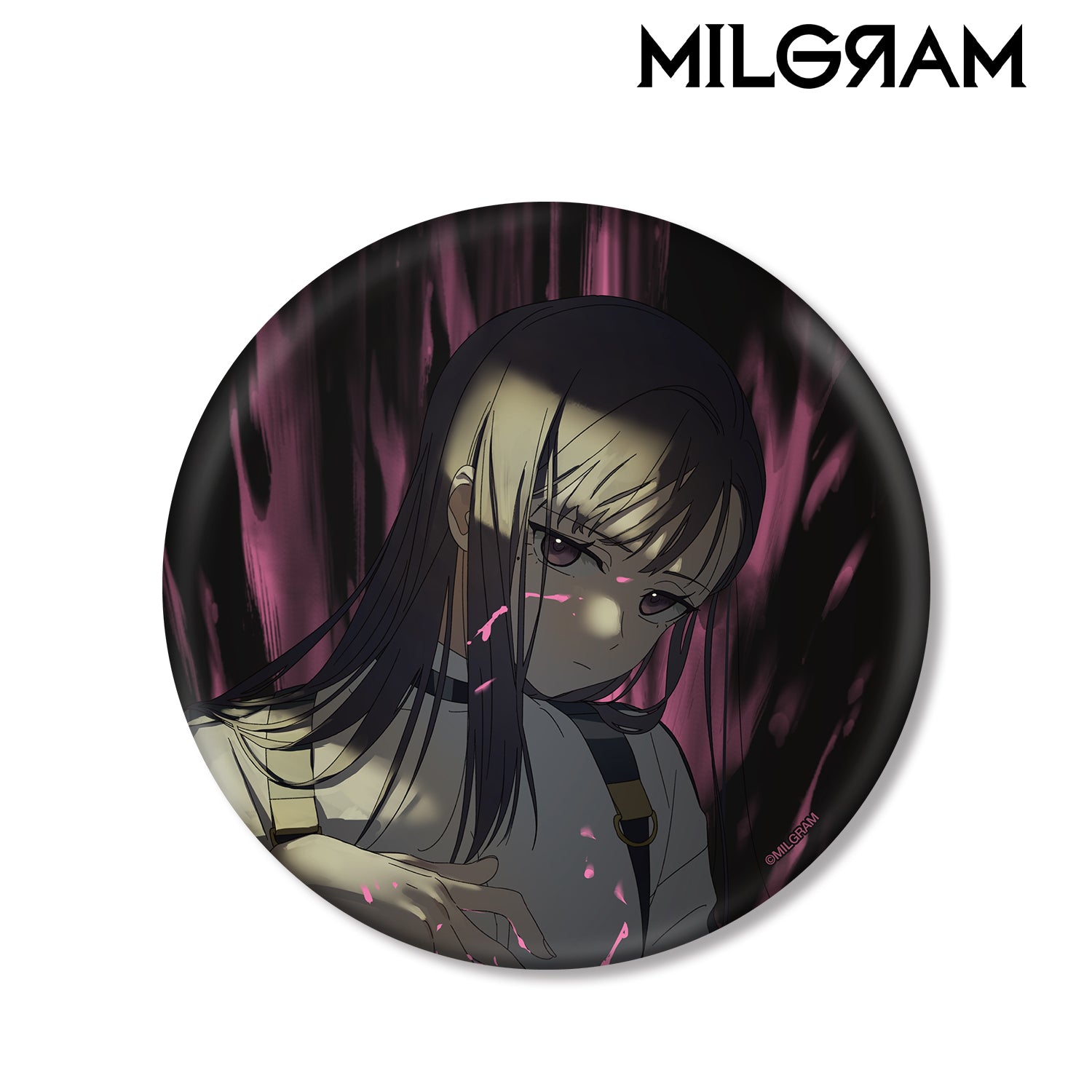 (Goods - Badge) MILGRAM Exclusive Art Yuno 2nd Anniversary Ver. BIG Button Badge