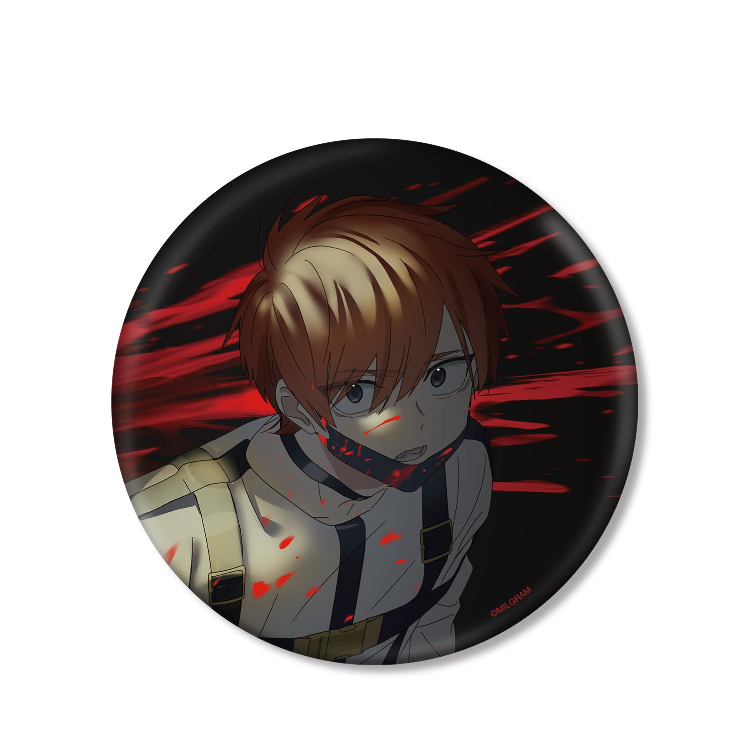 (Goods - Badge) MILGRAM Exclusive Art Fuuta 2nd Anniversary Ver. BIG Button Badge