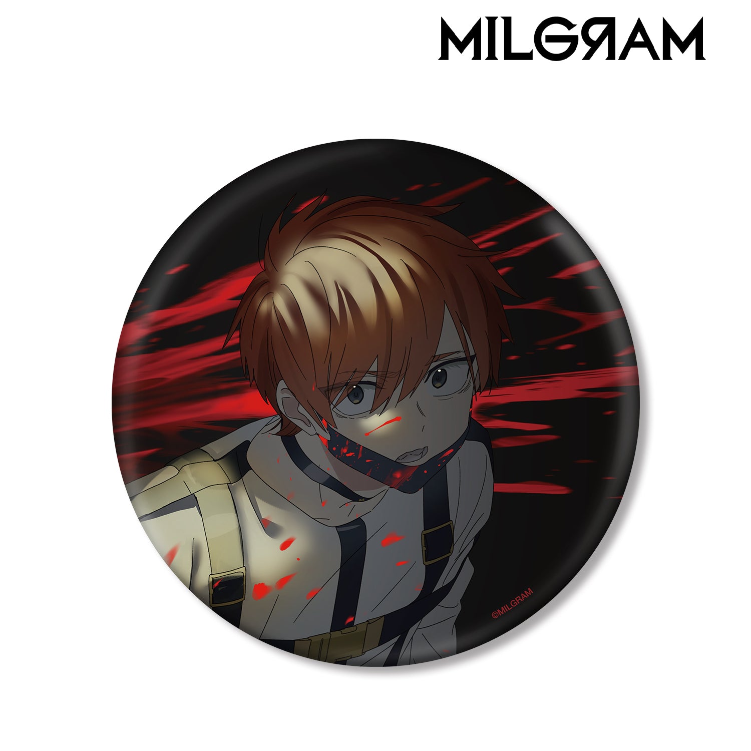 (Goods - Badge) MILGRAM Exclusive Art Fuuta 2nd Anniversary Ver. BIG Button Badge