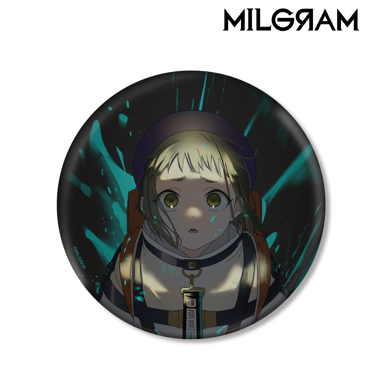 (Goods - Badge) MILGRAM Exclusive Art Amane 2nd Anniversary Ver. BIG Button Badge