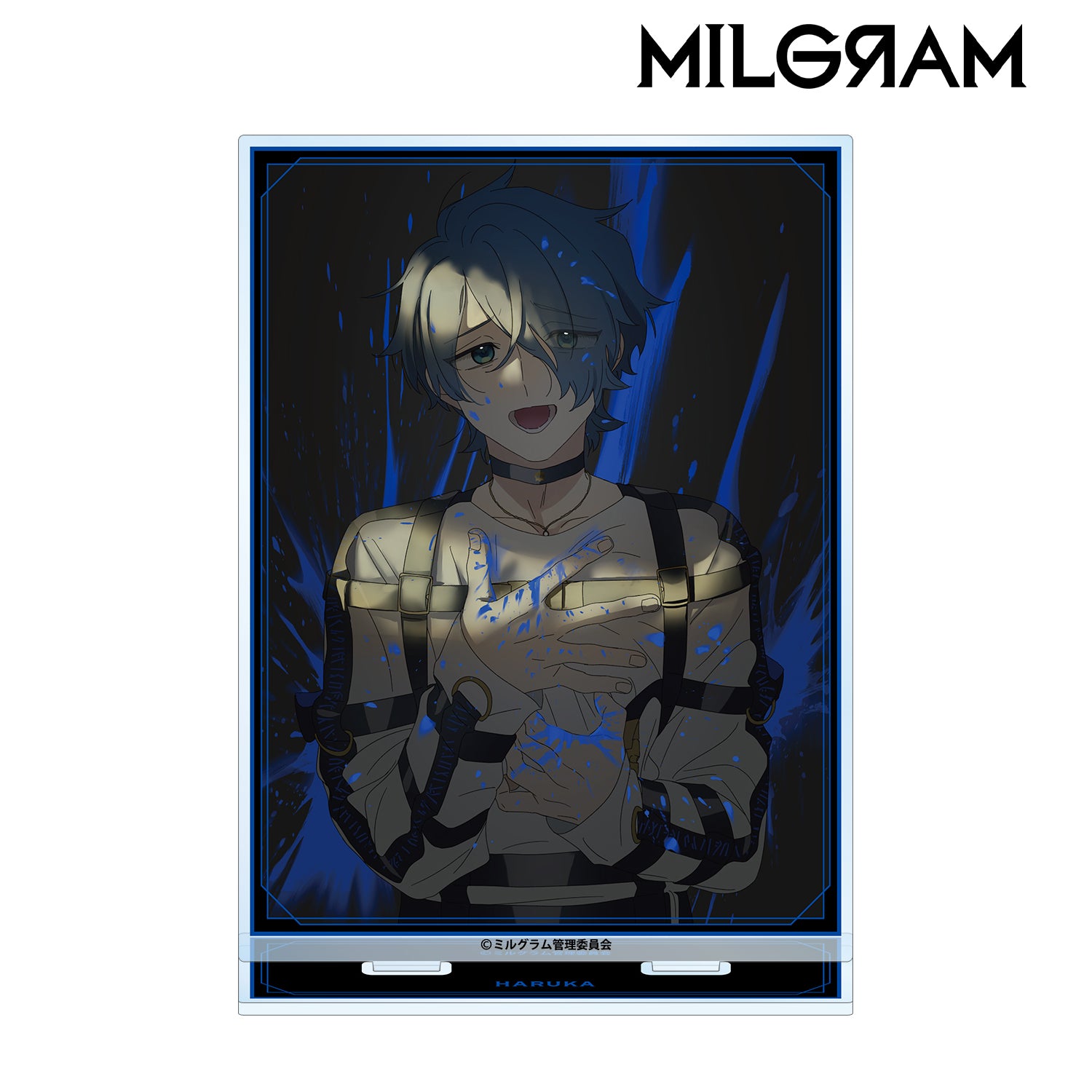 (Goods - Stand Pop) MILGRAM BIG Acrylic Stand 2nd Anniversary Ver. Feat. Exclusive Art Haruka