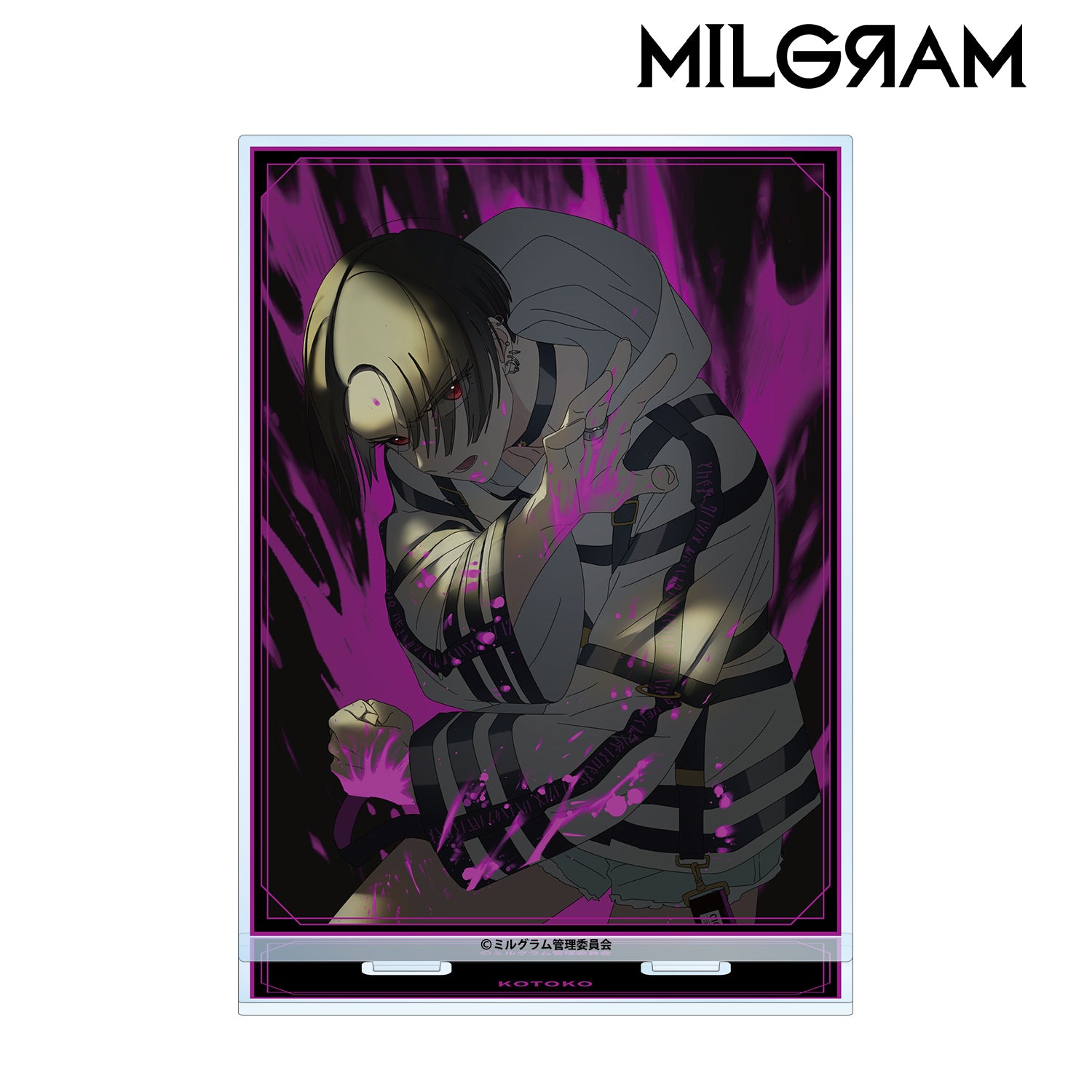 (Goods - Stand Pop) MILGRAM BIG Acrylic Stand 2nd Anniversary Ver. Feat. Exclusive Art Kotoko