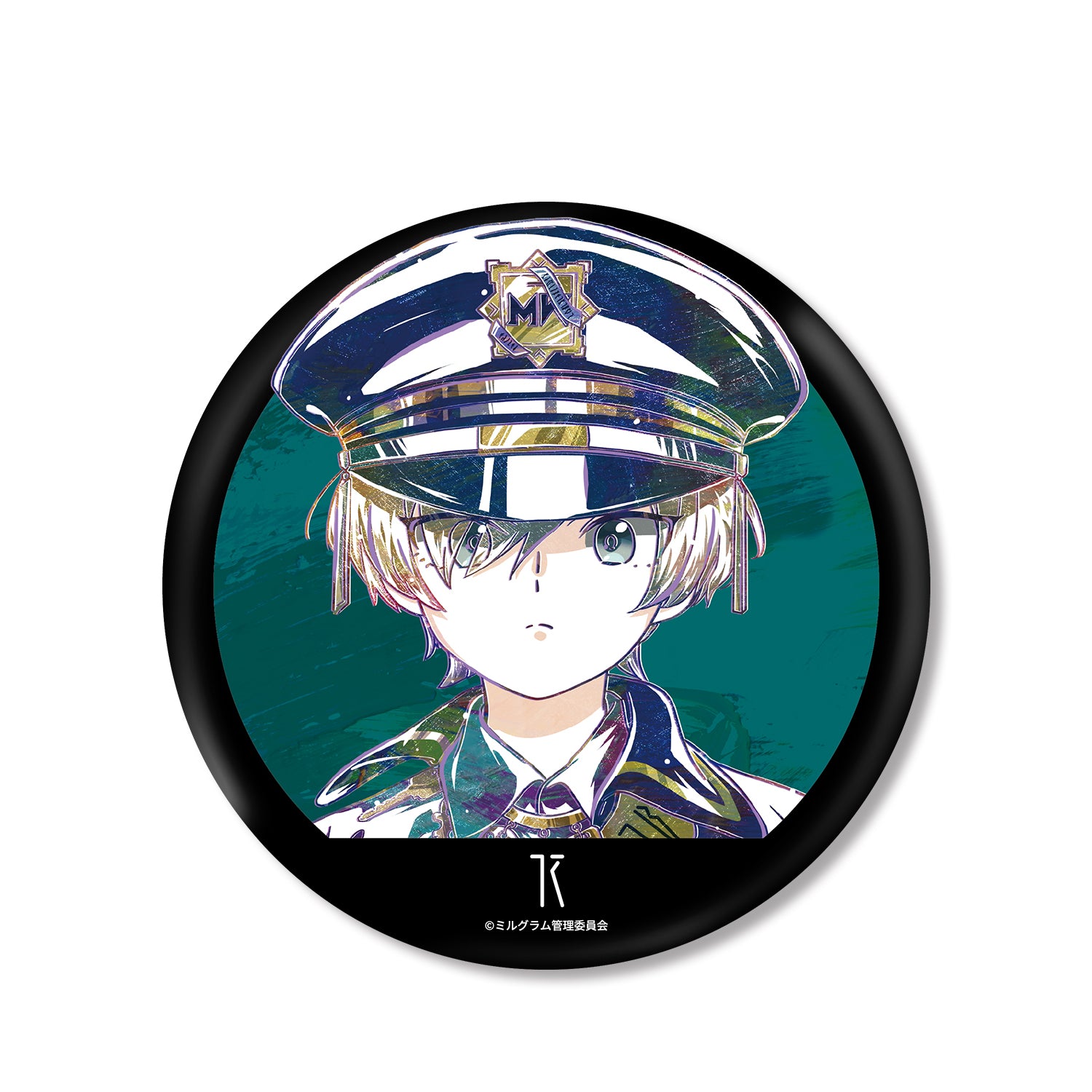 (Goods - Badge) MILGRAM Es Ani-Art BIG Button Badge