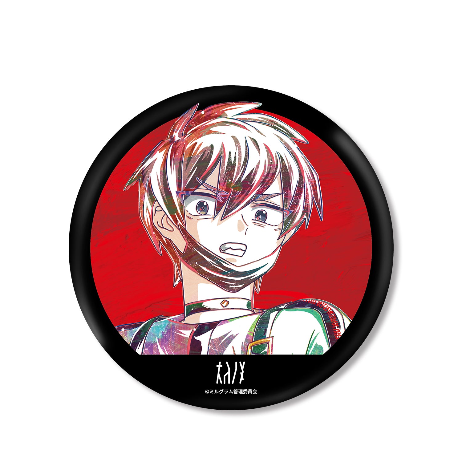 (Goods - Badge) MILGRAM Fuuta Ani-Art BIG Button Badge