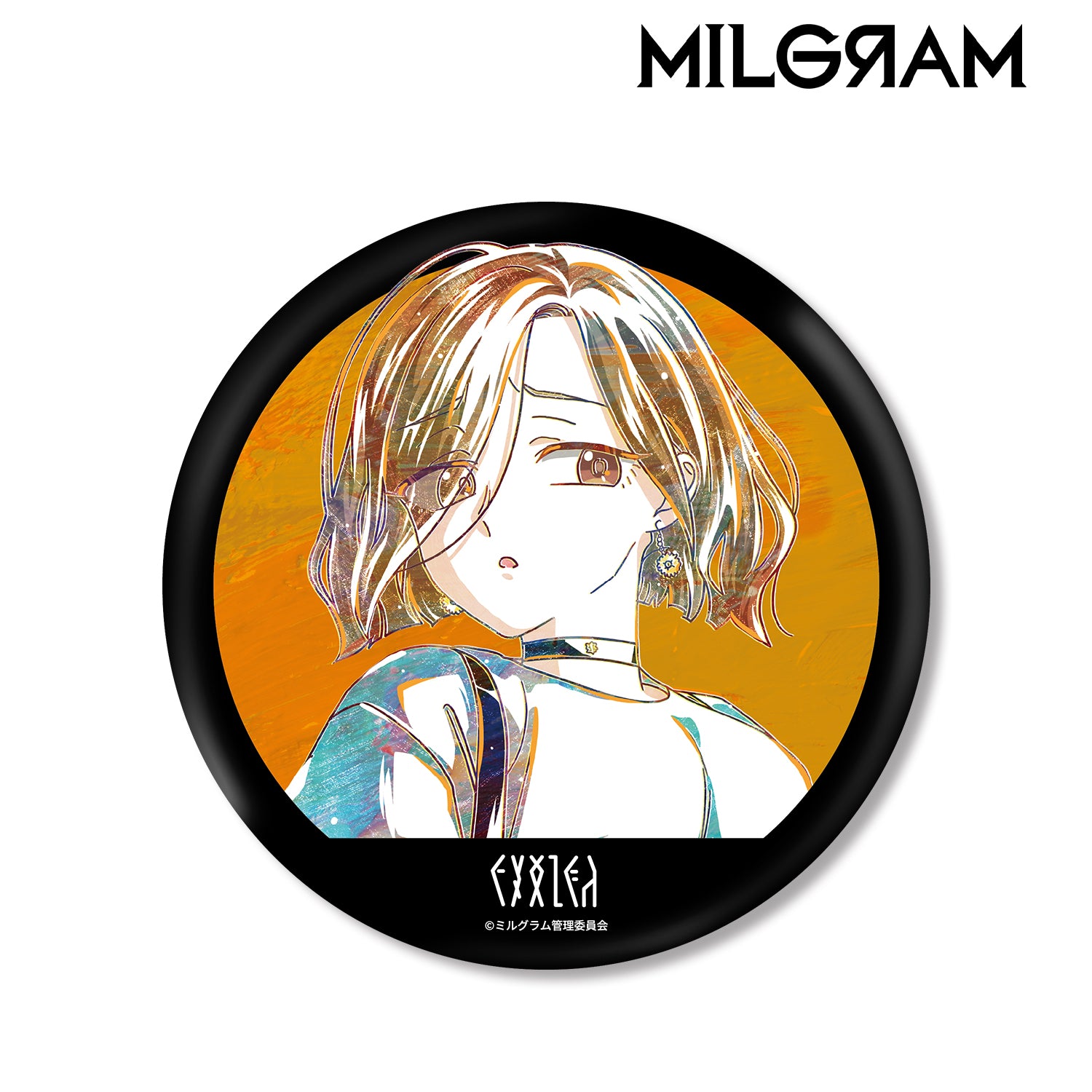 (Goods - Badge) MILGRAM Mahiru Ani-Art BIG Button Badge