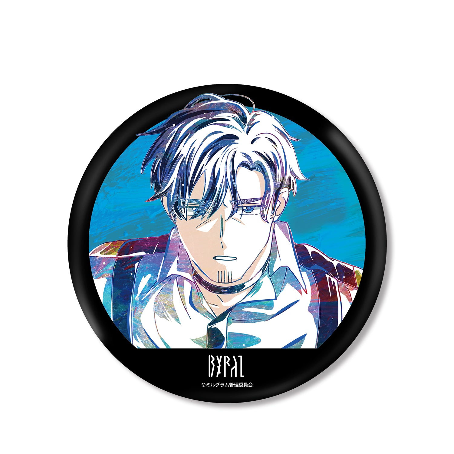 (Goods - Badge) MILGRAM Kazui Ani-Art BIG Button Badge