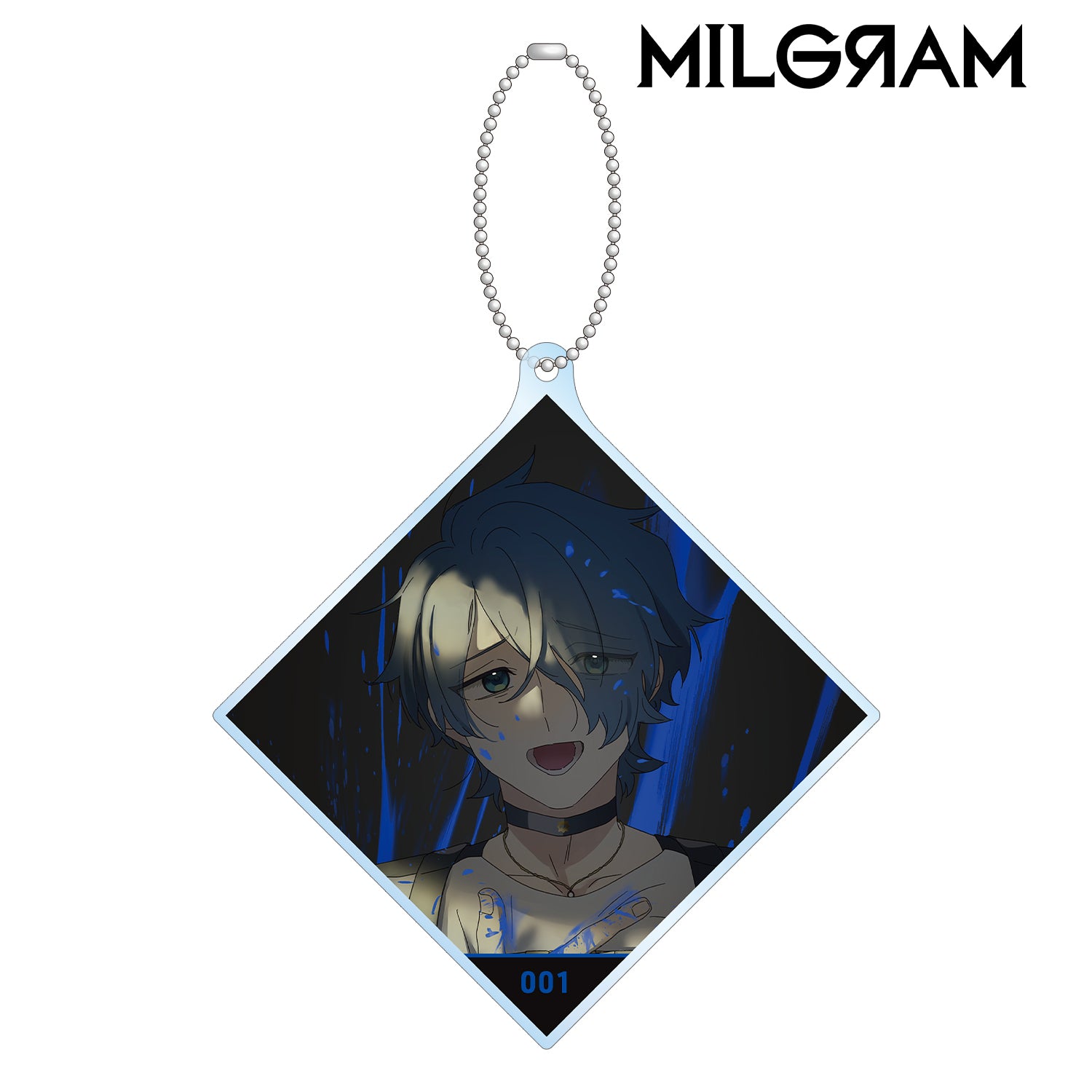 (Goods - Key Chain) MILGRAM BIG Acrylic Key Chain 2nd Anniversary Ver. Feat. Exclusive Art Haruka