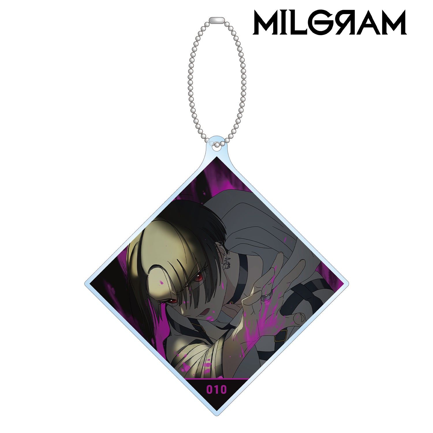 (Goods - Key Chain) MILGRAM BIG Acrylic Key Chain 2nd Anniversary Ver. Feat. Exclusive Art Kotoko