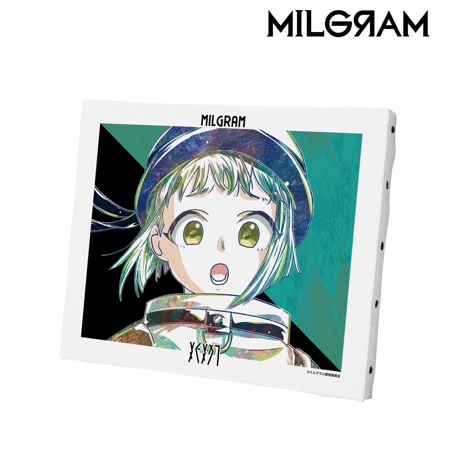 (Goods - Board) MILGRAM Ani-Art Canvas Art Board Amane