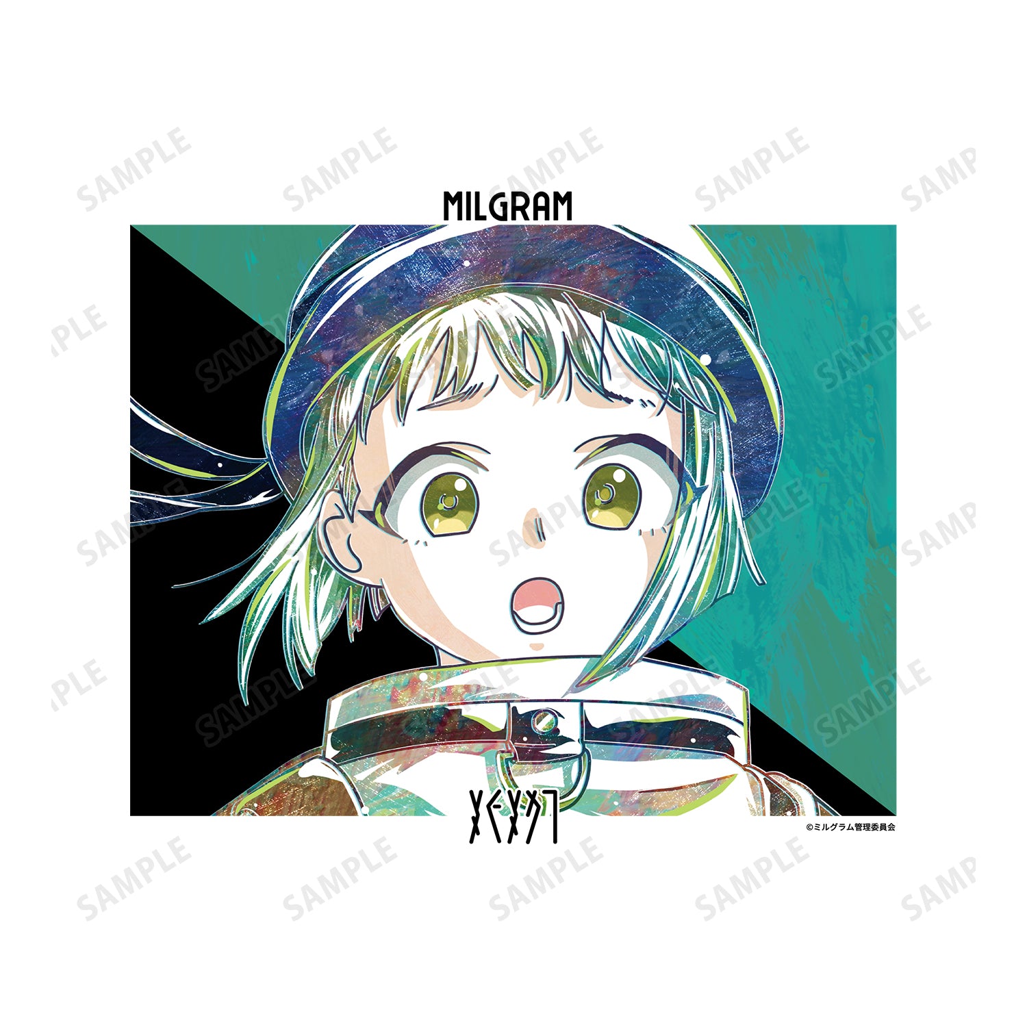 (Goods - Board) MILGRAM Ani-Art Canvas Art Board Amane