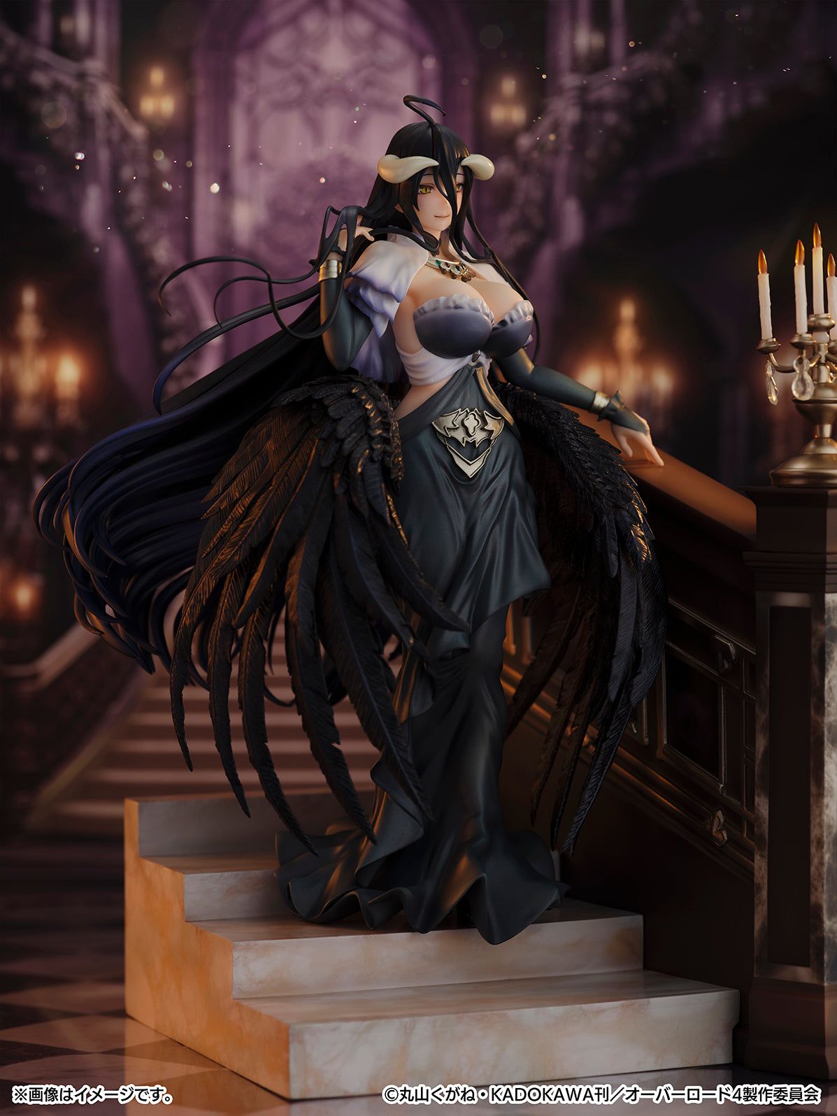 (Bishojo Figure) Overlord Albedo - Jet Black Dress Ver.