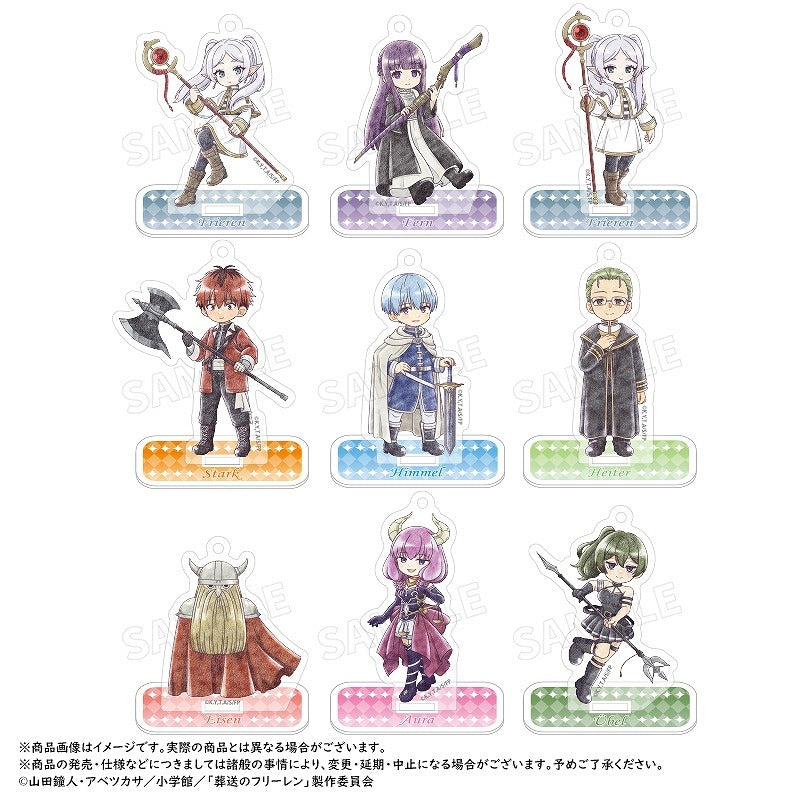 (1BOX=9)(Goods - Key Chain) Frieren: Beyond Journey's End Anime Series PicoPale Acrylic Key Chain with Stand