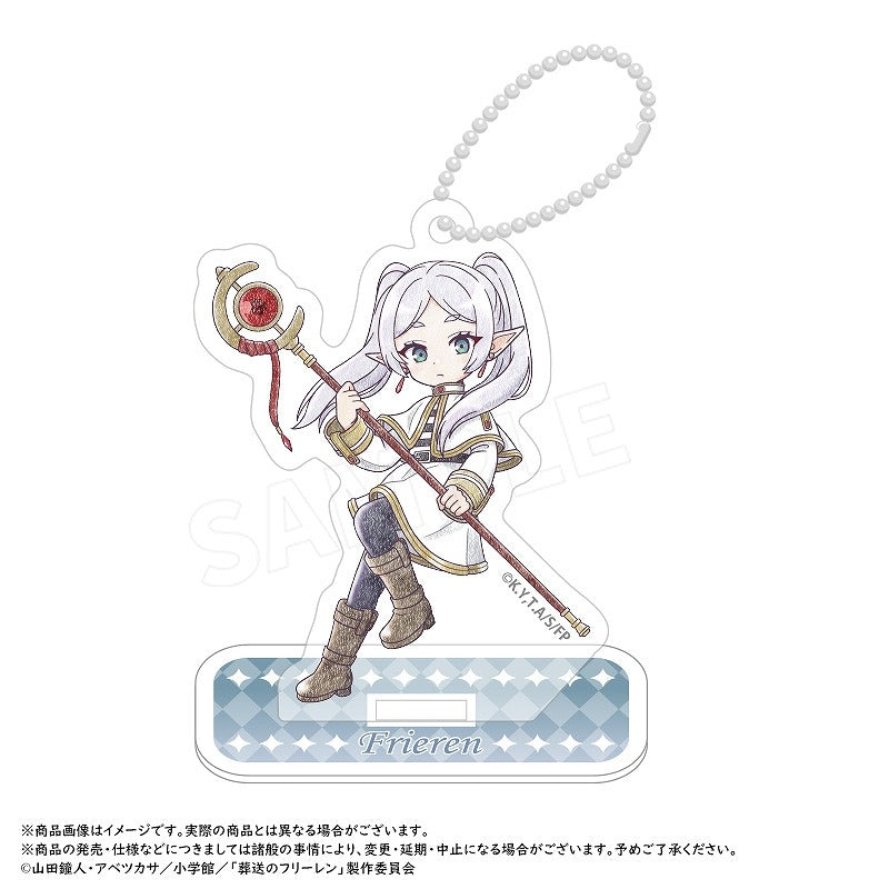 (1BOX=9)(Goods - Key Chain) Frieren: Beyond Journey's End Anime Series PicoPale Acrylic Key Chain with Stand