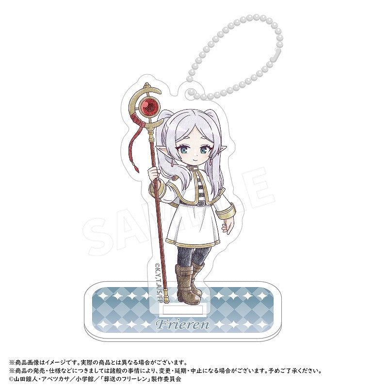 (1BOX=9)(Goods - Key Chain) Frieren: Beyond Journey's End Anime Series PicoPale Acrylic Key Chain with Stand