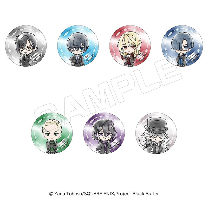 (1BOX=7)(Goods - Badge) Black Butler Public School Arc Button Badge