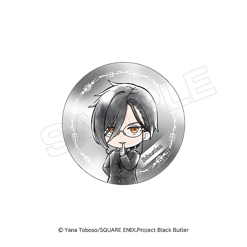 (1BOX=7)(Goods - Badge) Black Butler Public School Arc Button Badge