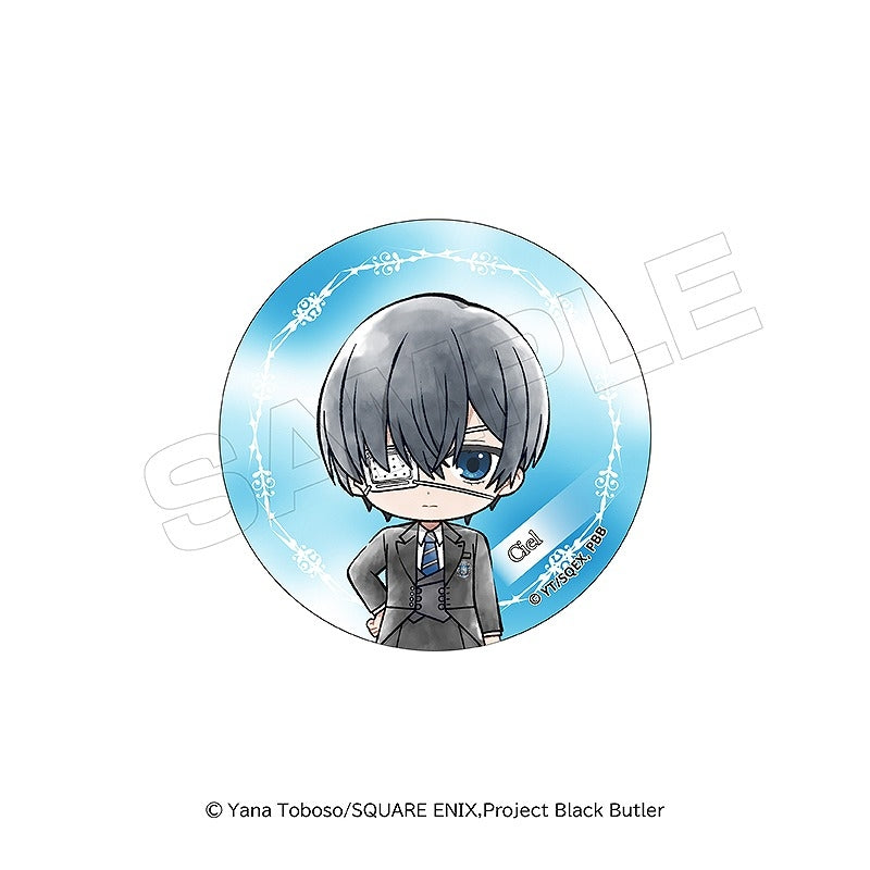 (1BOX=7)(Goods - Badge) Black Butler Public School Arc Button Badge