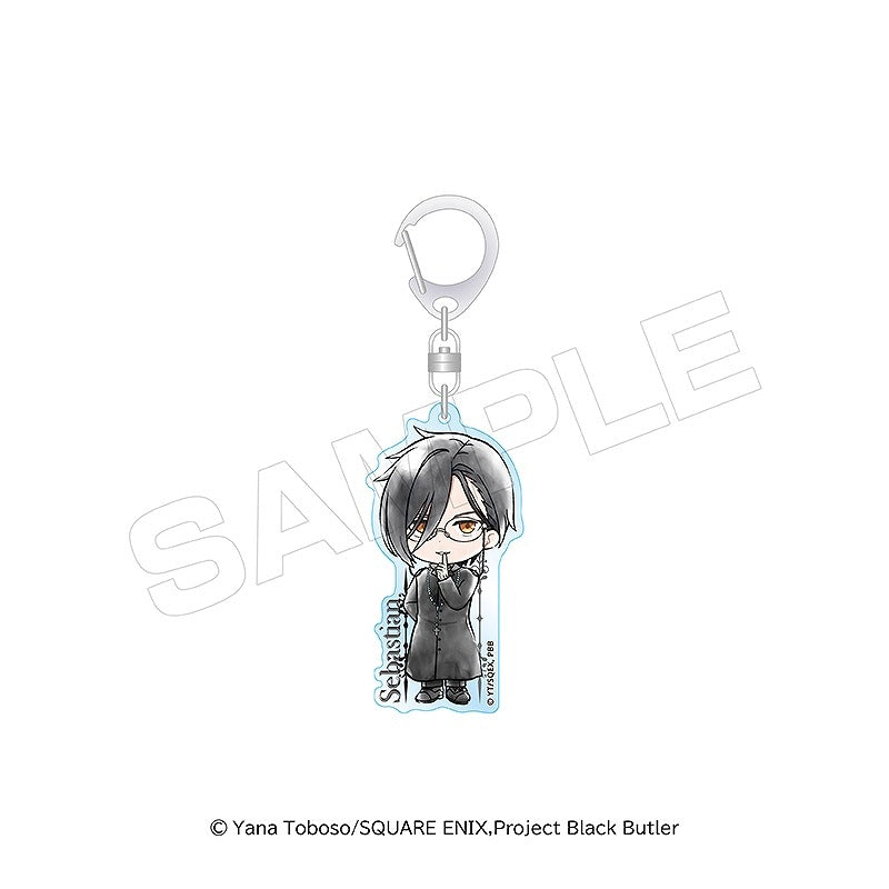 (1BOX=7)(Goods - Key Chain) Black Butler Public School Arc Acrylic Key Chain