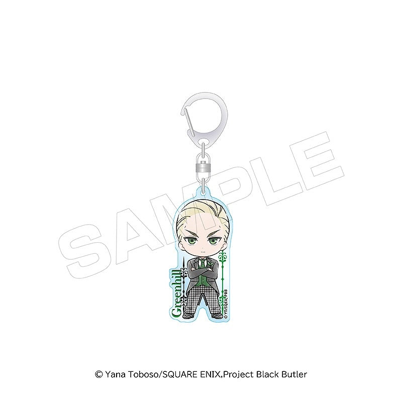 (1BOX=7)(Goods - Key Chain) Black Butler Public School Arc Acrylic Key Chain