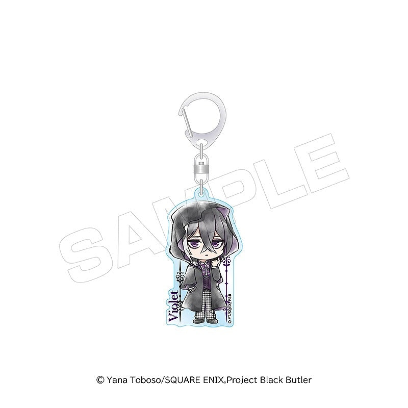 (1BOX=7)(Goods - Key Chain) Black Butler Public School Arc Acrylic Key Chain