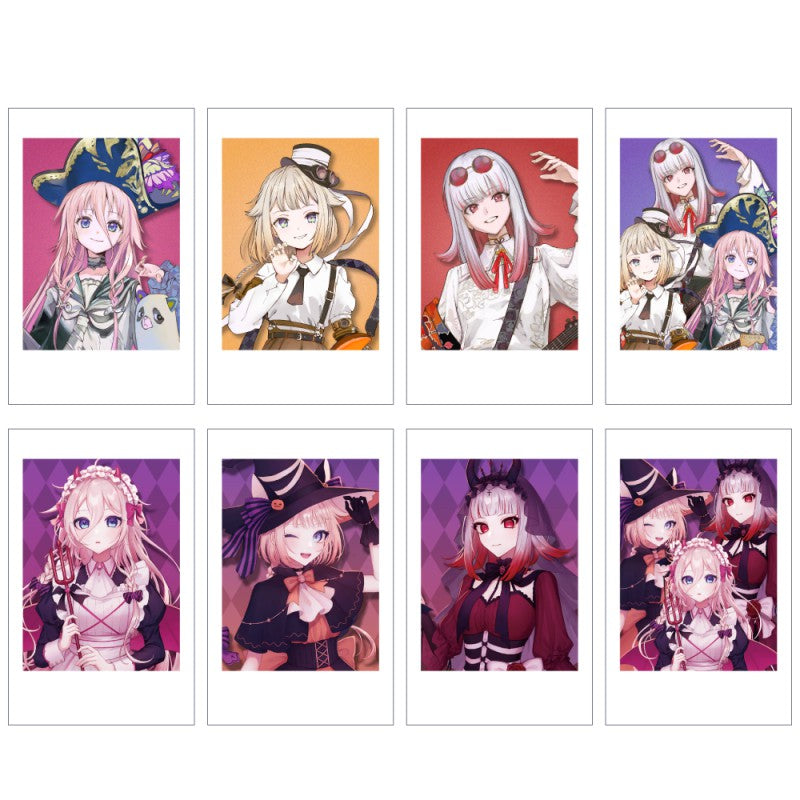 [※Blind](Goods - Card) VOCALOID ARIA Halloween 2024 Instant Photo Style Card (IA, OИE, HIPPI)