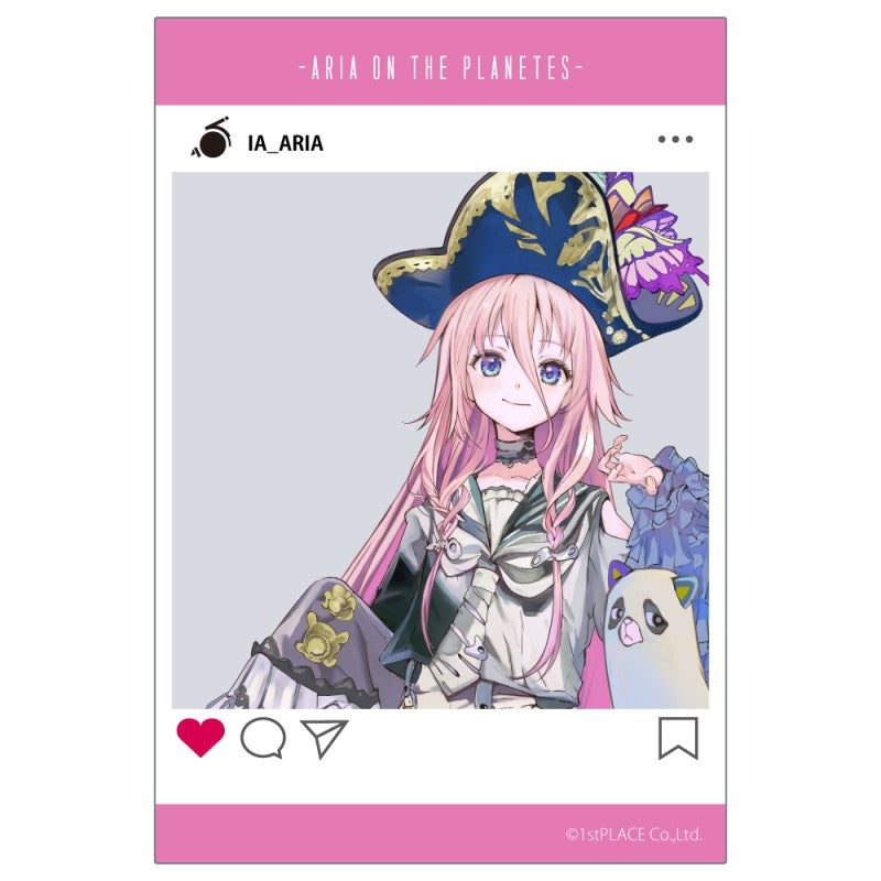 (Goods - Card) VOCALOID ARIA Halloween 2024 Social Media-Style Clear Card Set (IA, OИE, HIPPI)