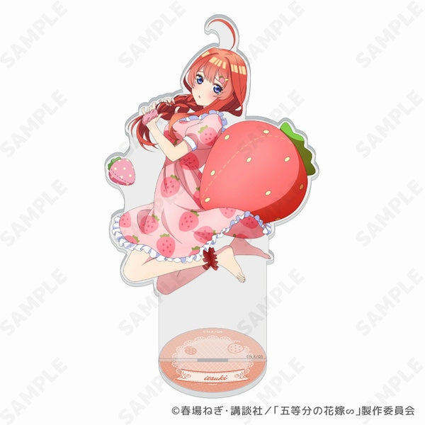 (Goods - Stand Pop) The Quintessential Quintuplets BIG Acrylic Stand - Strawberry Loungewear 5. Itsuki