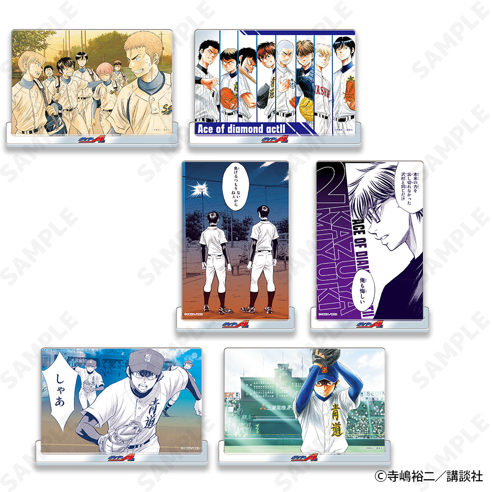 (1BOX=6)(Goods - Stand Pop) Ace of Diamond act II Creator Acrylic Postcard Vol.4 B