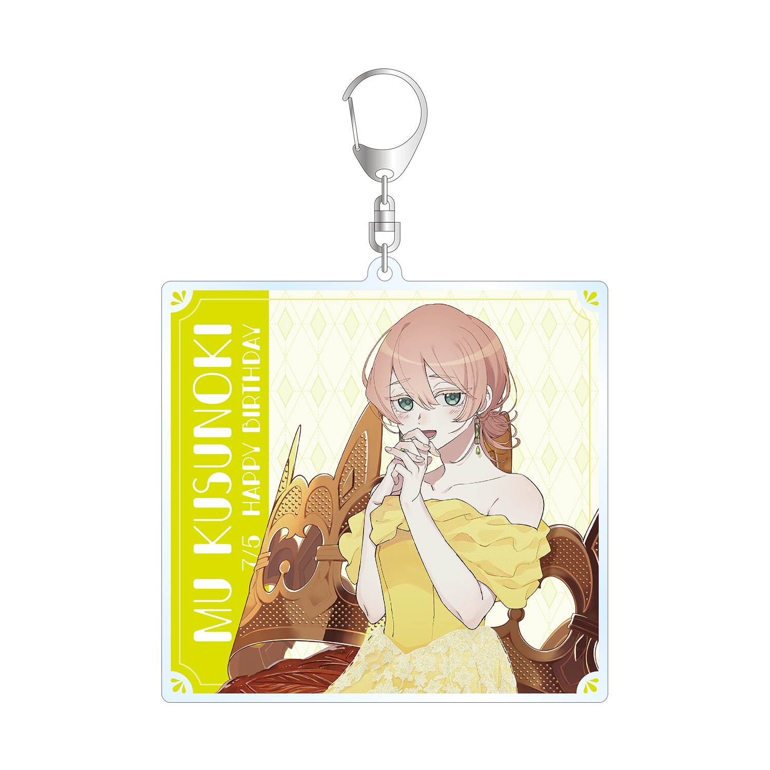 (Goods - Key Chain) MILGRAM BIG Acrylic Key Chain Birthday Ver. Feat. Exclusive Art Mu