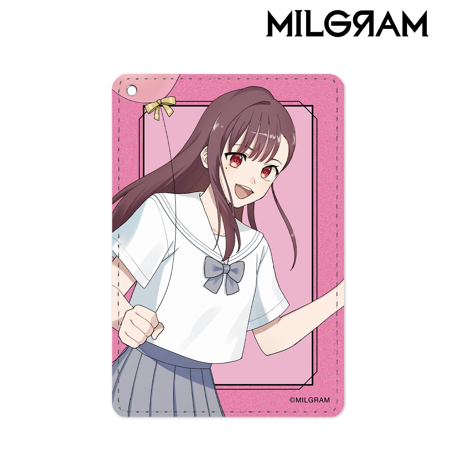 (Goods - Pass Case) MILGRAM 1 Pocket Pass Case First Music Video Costume Ver. Feat. Exclusive Art Yuno