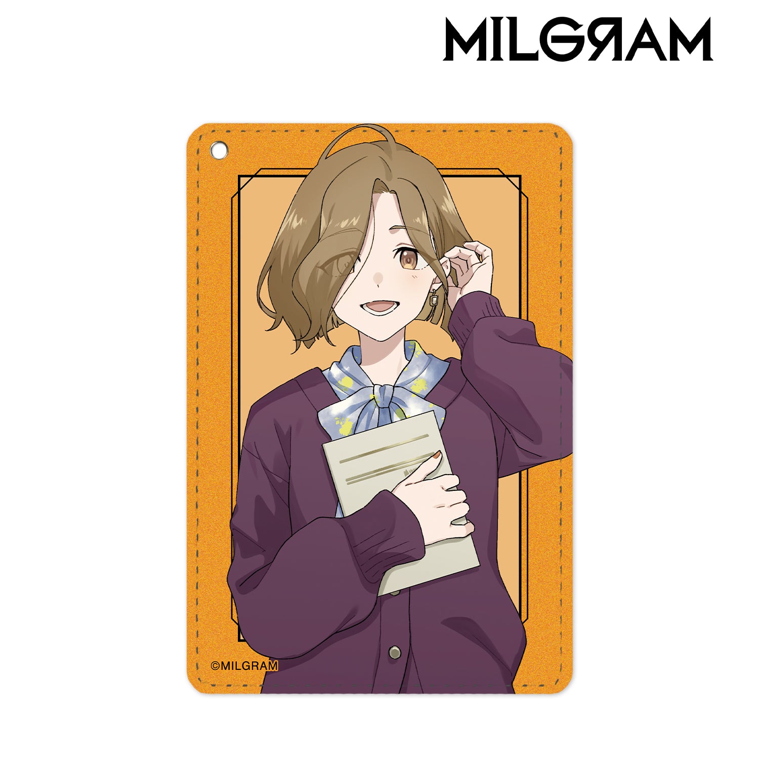 (Goods - Pass Case) MILGRAM 1 Pocket Pass Case First Music Video Costume Ver. Feat. Exclusive Art Mahiru